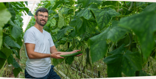 Max Meissner, Geschäftsfüher der Biogemüse Hegau GmbH & Co. KG